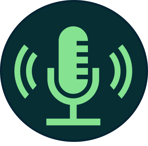 A microphone icon